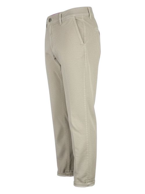 pantalone donna in velluto sabbia Atelier Cigala's | 344-TVS28148